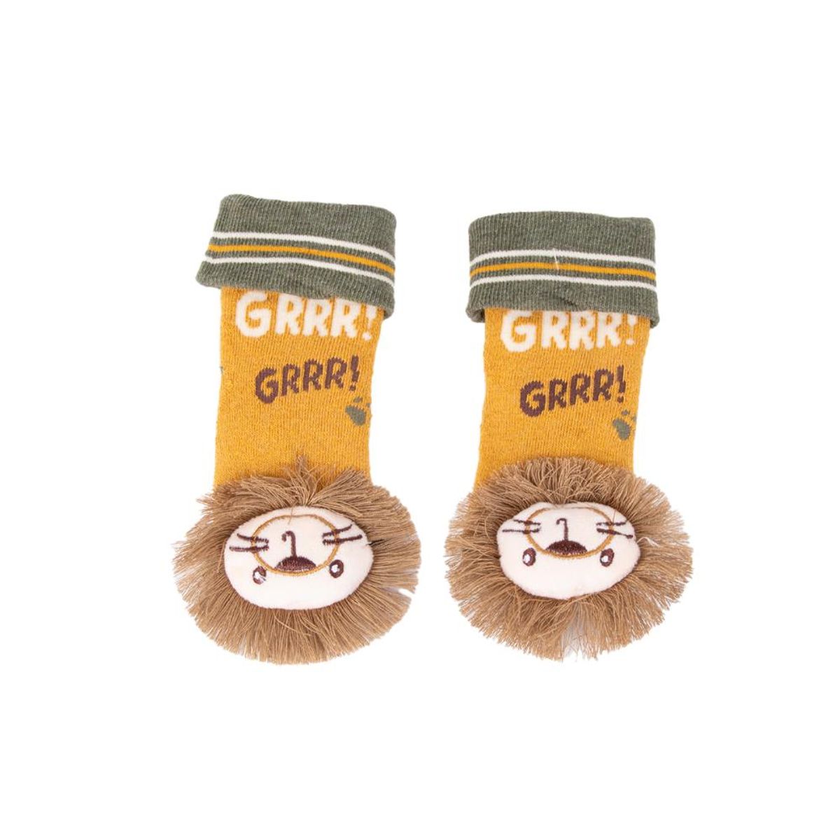 PILLIN - Calcetines Bebé Niño Mostaza Pillin - Amarillo