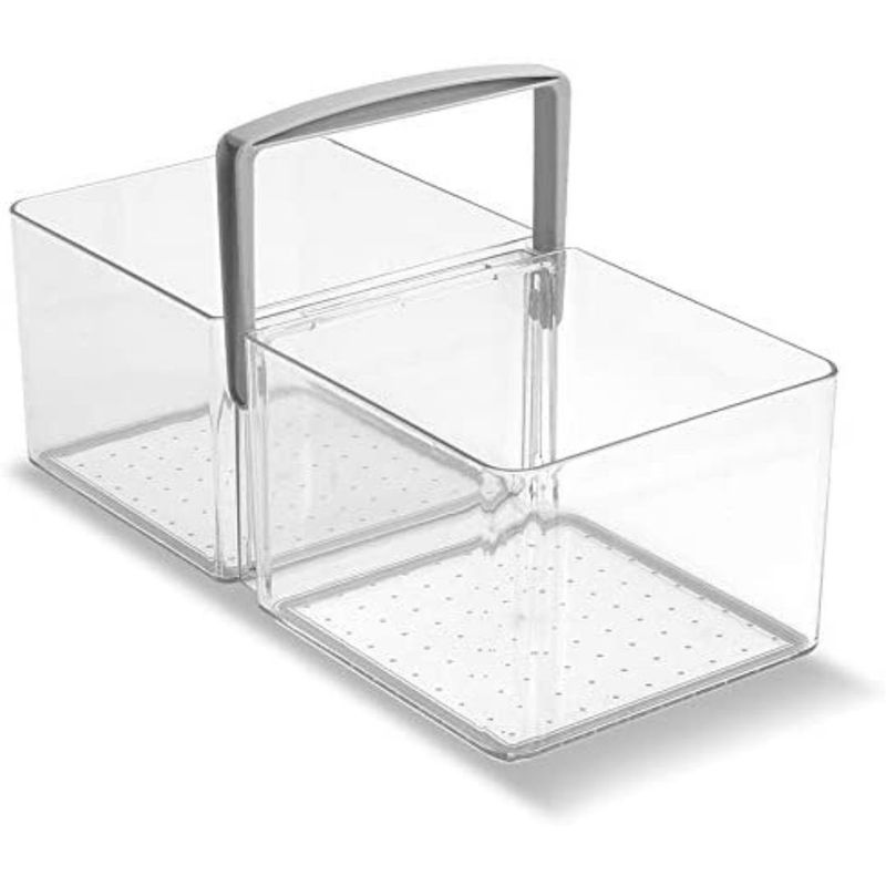 MADESMART - Organizador Doble Madesmart para Refrigerador