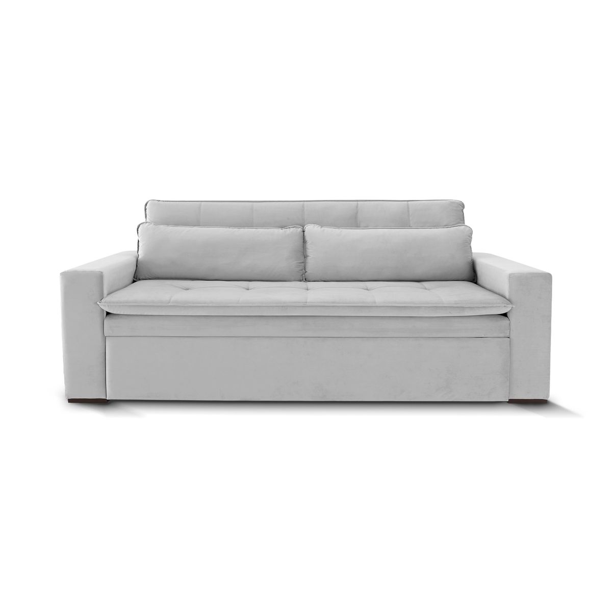 RE DECORA - Futon / Sofa Cama Londres 170 CM Color Gris Claro