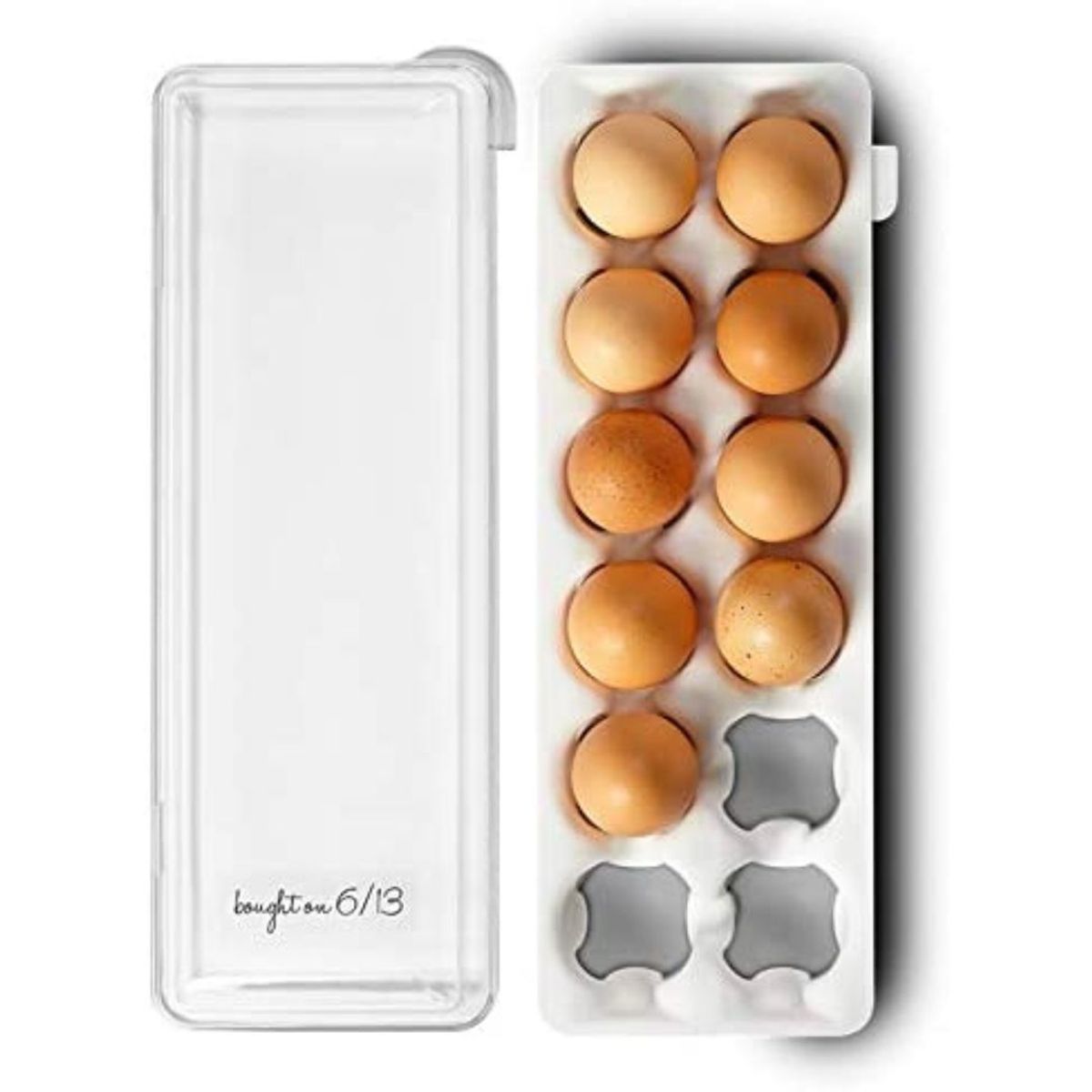 MADESMART - Contenedor para Huevos Madesmart con Tapa
