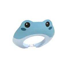 BABYLUNA - Gorro de Baño Visera de Ducha Animal para Bebé Celeste