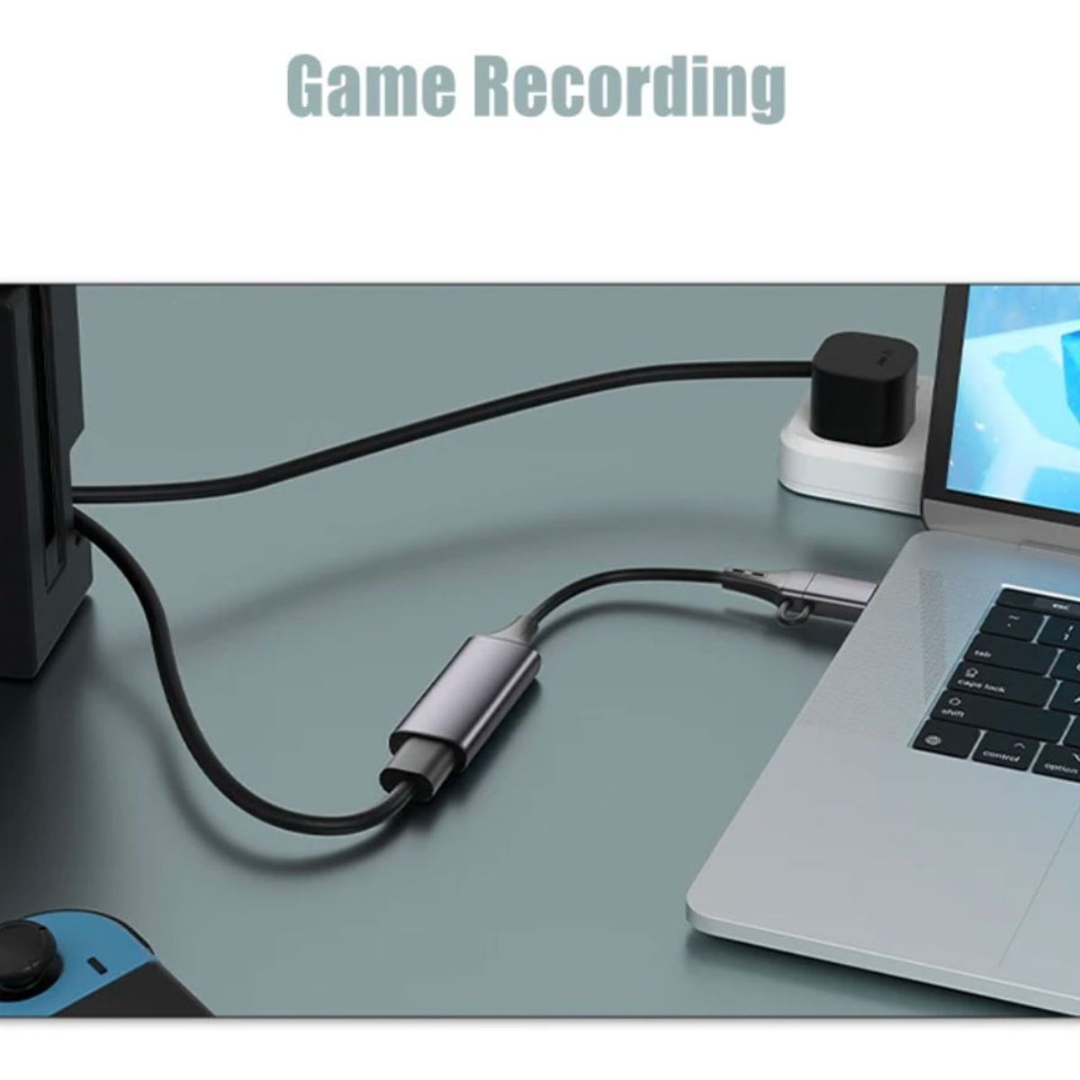 GENERICO - Capturadora Video Compatible Con Hdmi A Dual Usb-c Y Usb A