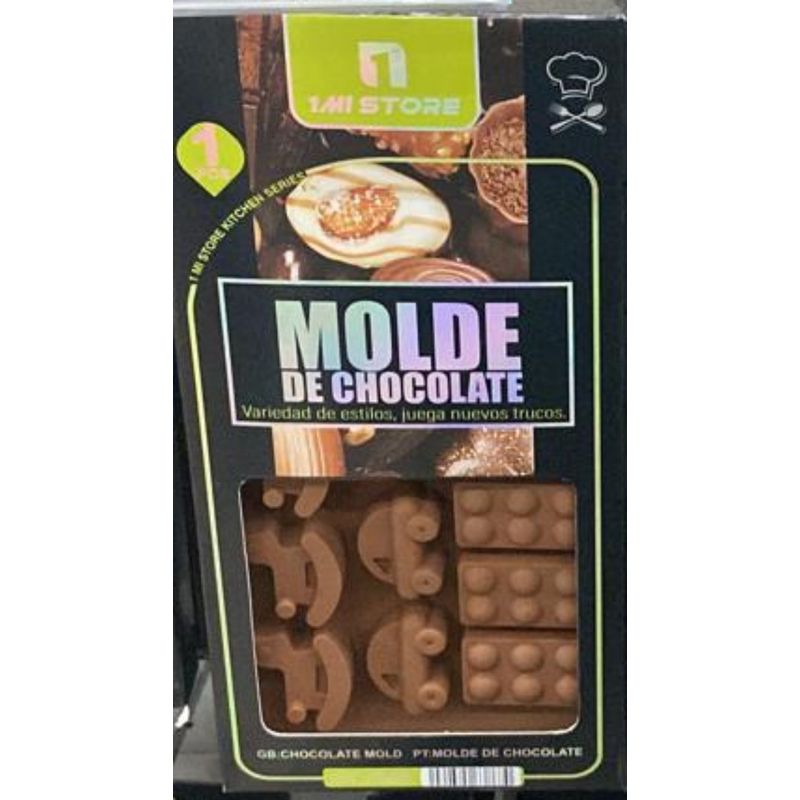 OEM - Molde silicona bombones Juguetes Bebé chocolate