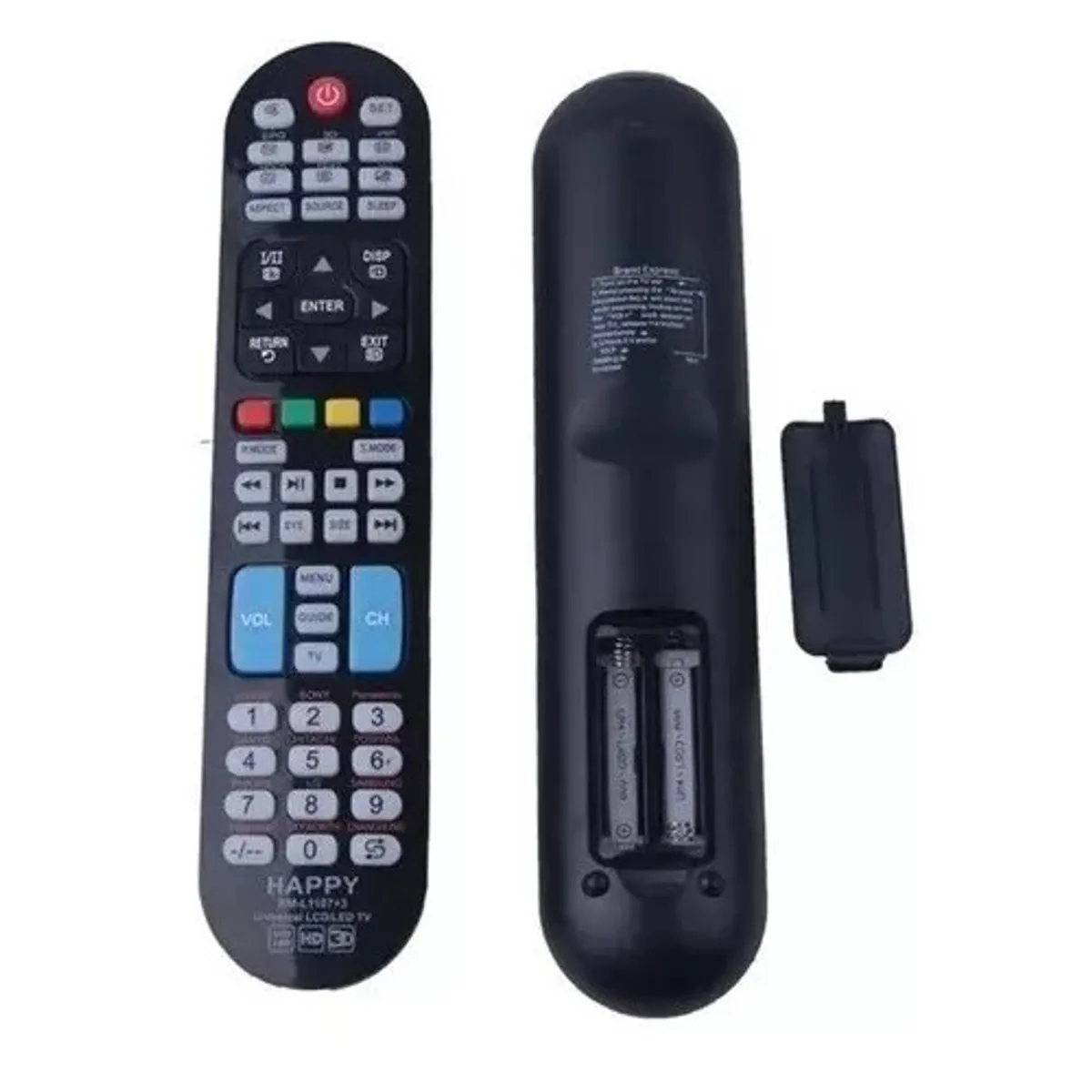 GENERICO - Control Remoto Universal Compatible con Televisores