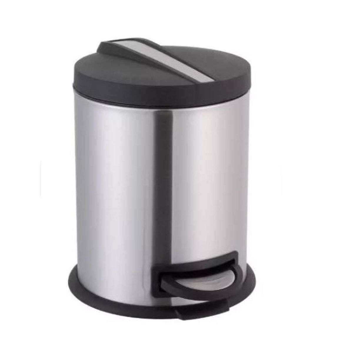 GENERICO - Basurero Acero 5 Lts Accion Pedal