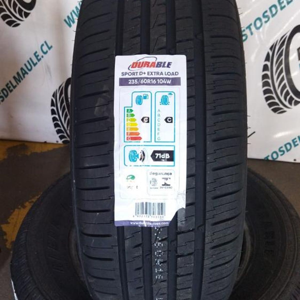 DURABLE - NEUMATICO 23560 R16 DURABLE SPORT D+ XL104W DURABLE