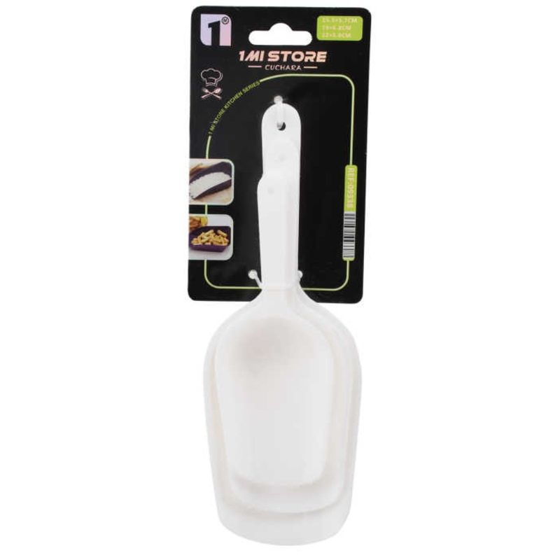 OEM - Juego De Cucharones Para Cocina 3 Piezas