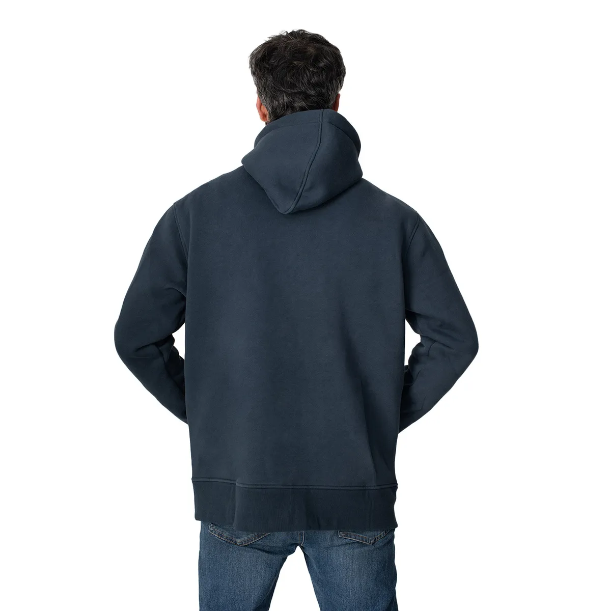 LENGA - Polerón Capucha Hombre Interior Polar Sherpa Puelo Lenga