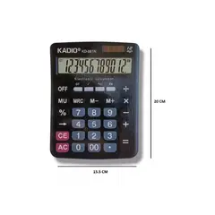 GENERICO - Calculadora 12 Digitos Calculadora Kadio Calculadora