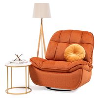 BERGER MILANIUM ORANGE RECLINABLE GIRATORIO Y MECEDOR