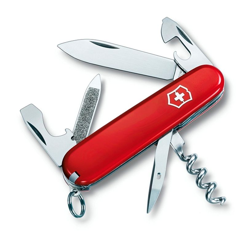 VICTORINOX - CORTAPLUMAS VICTORINOX  COD 3803 SPORTSMAN 84MM ROJA CANILLA
