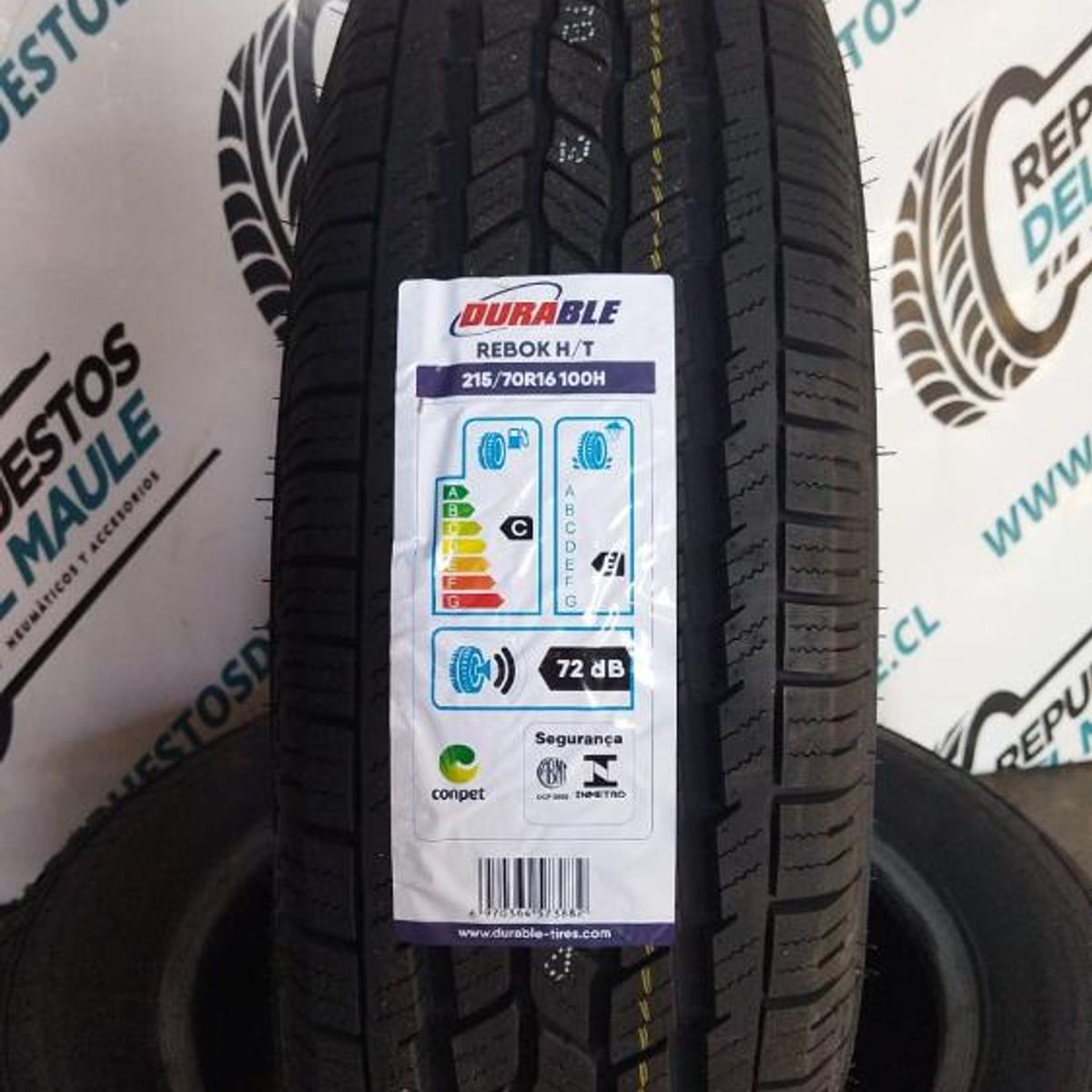 DURABLE - NEUMATICO 215/70 R16 DURABLE REBOK H/T 100H DURABLE