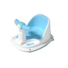 BABYLUNA - Silla Asiento para Ducha o Baño de Bebé Celeste