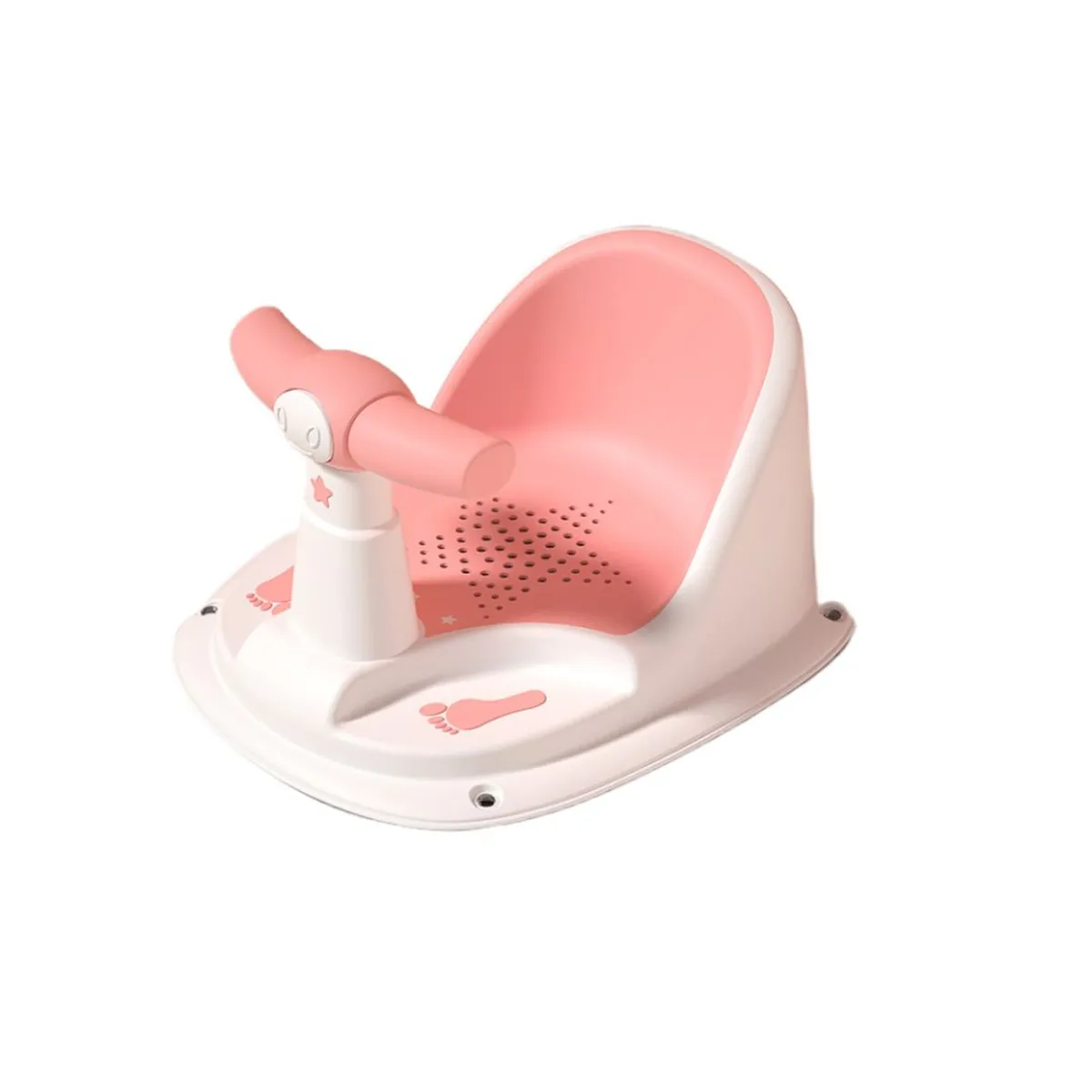 BABYLUNA - Silla Asiento para Ducha o Baño de Bebé Rosado