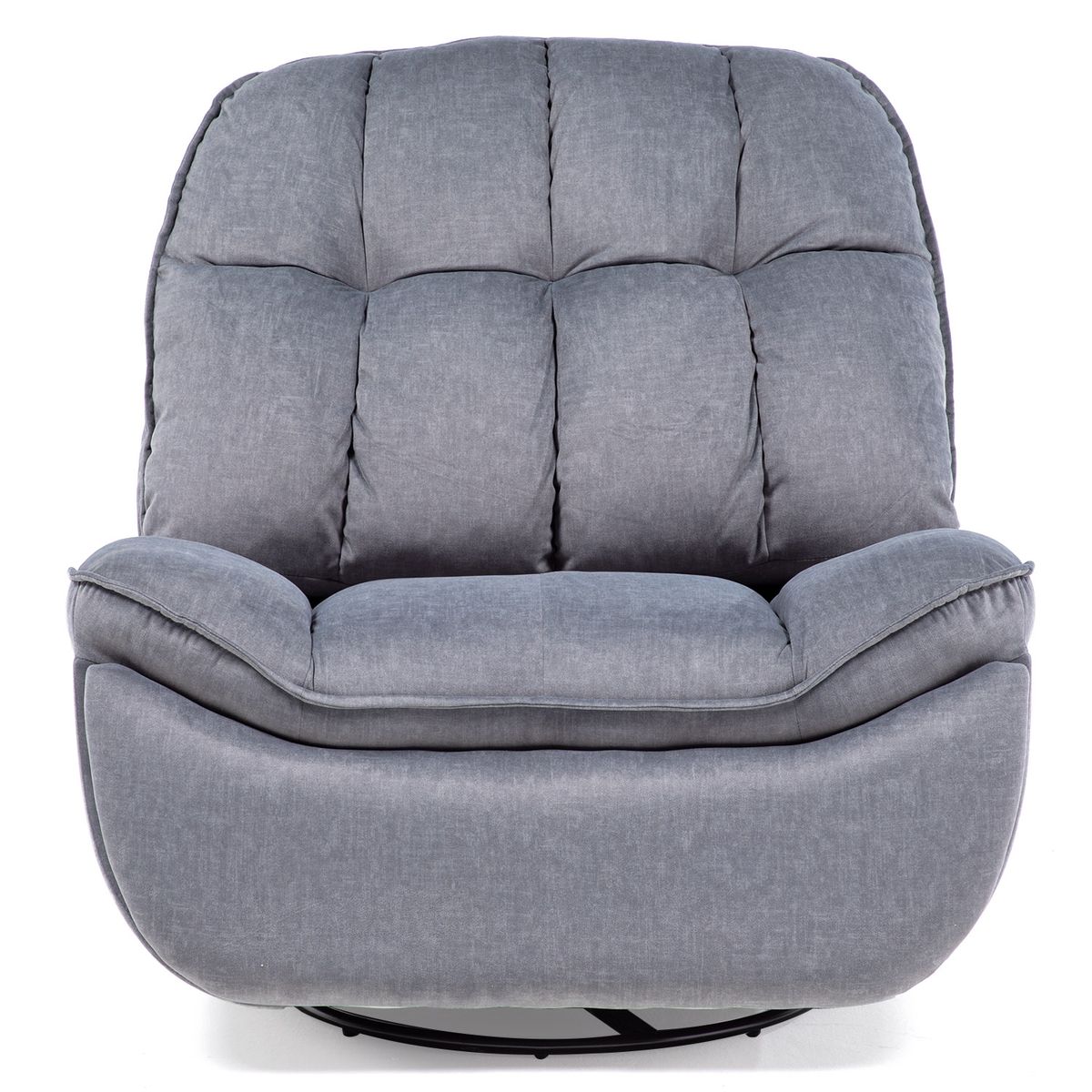 VYS SPA - BERGER  RECLINABLE GIRATORIO Y MESEDOR MILANIUM GREY