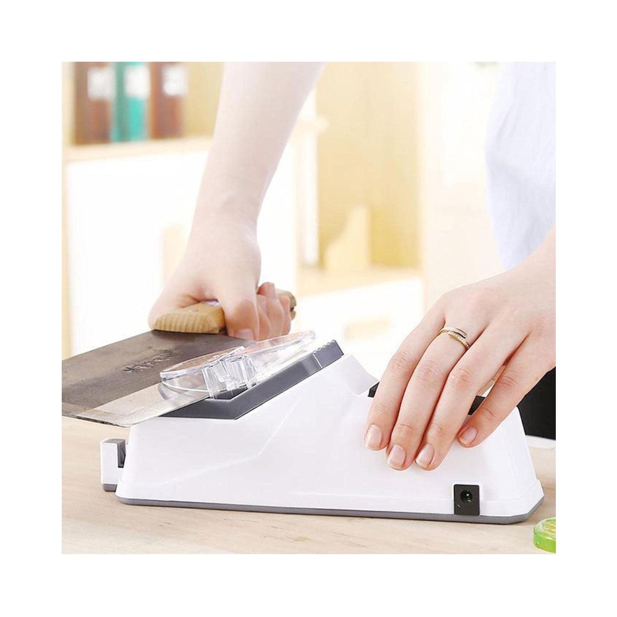 GENERICO - Máquina Afilador Eléctrico con Cubierta Protectora