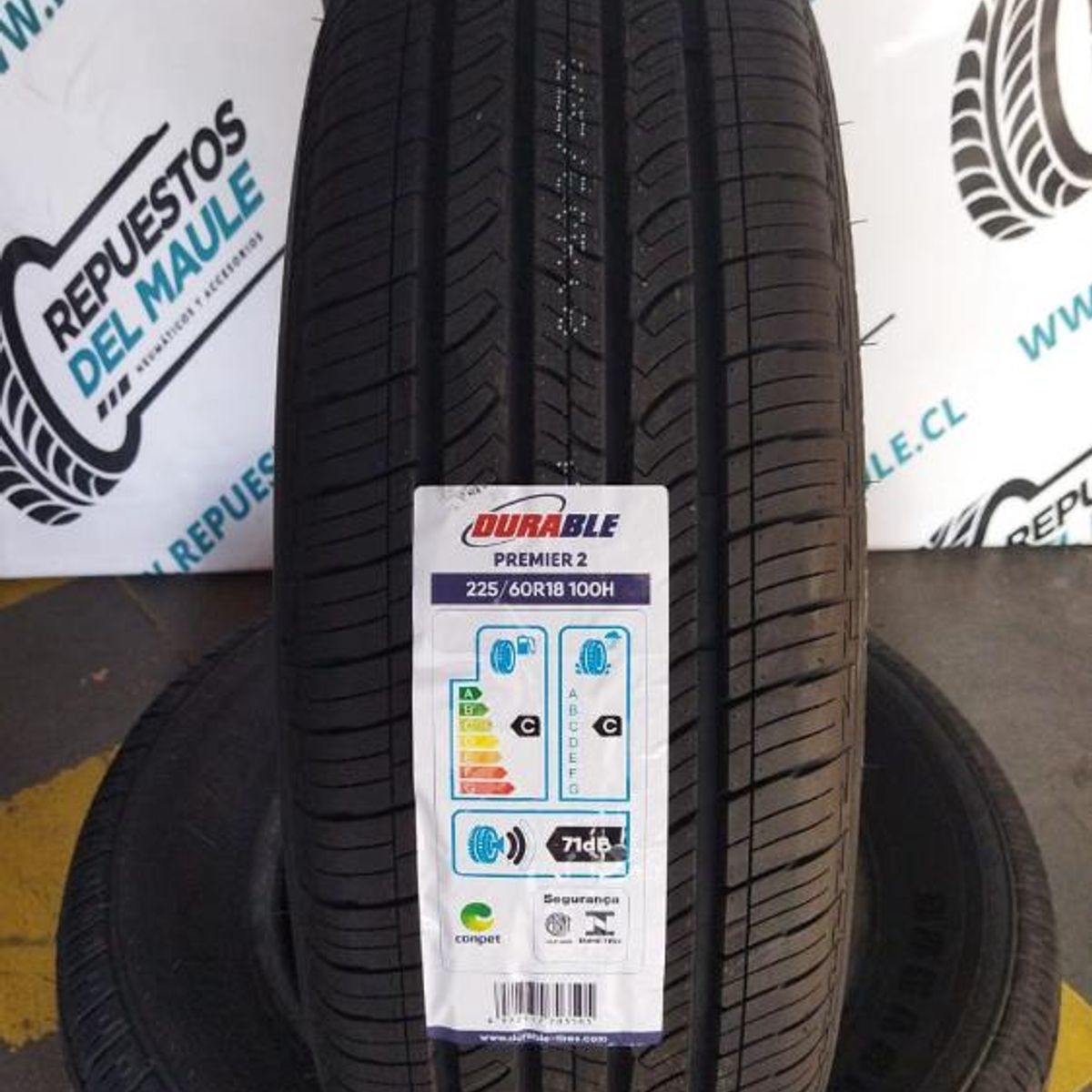 NEUMATICO 225/60 R18 DURABLE PREMIER 2 100H DURABLE, marca DURABLE - Foto 2