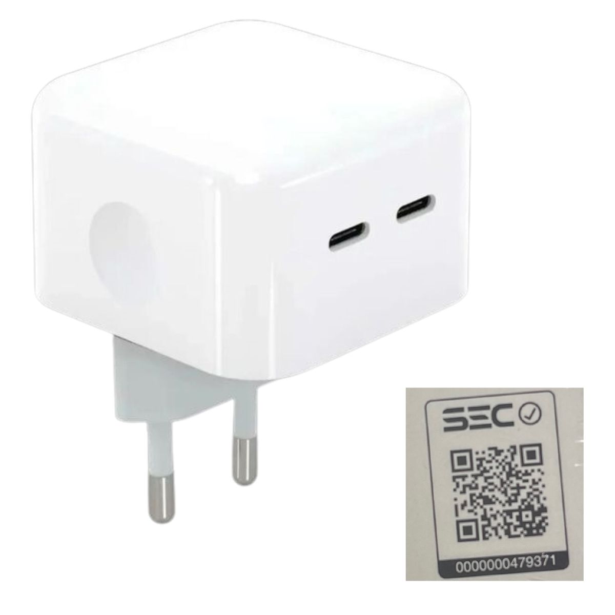 IRM - Cargador Carga Rapida para iphone IRM Certificado 40w