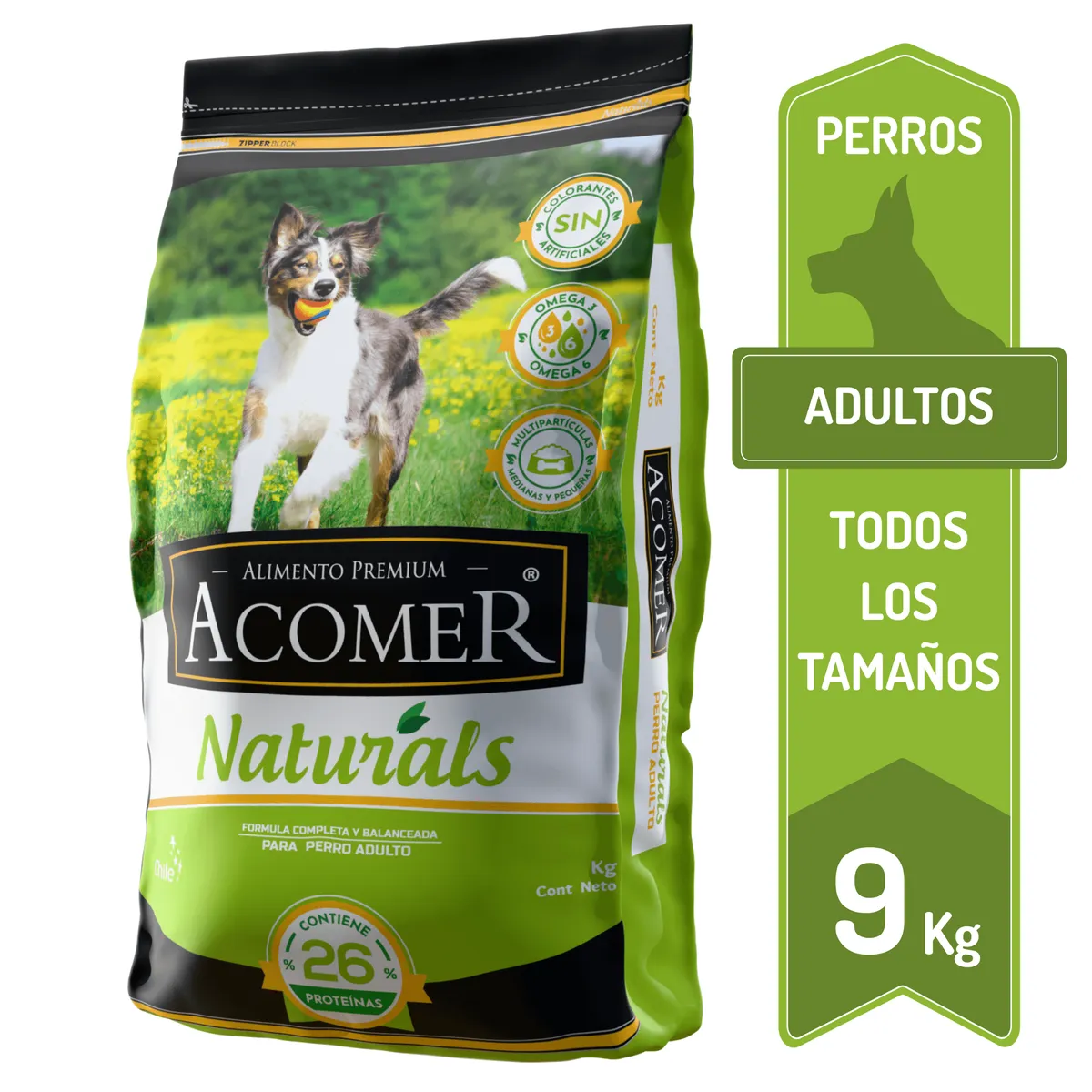 TRESKO - Alimento Acomer Naturals perro adulto 9Kg