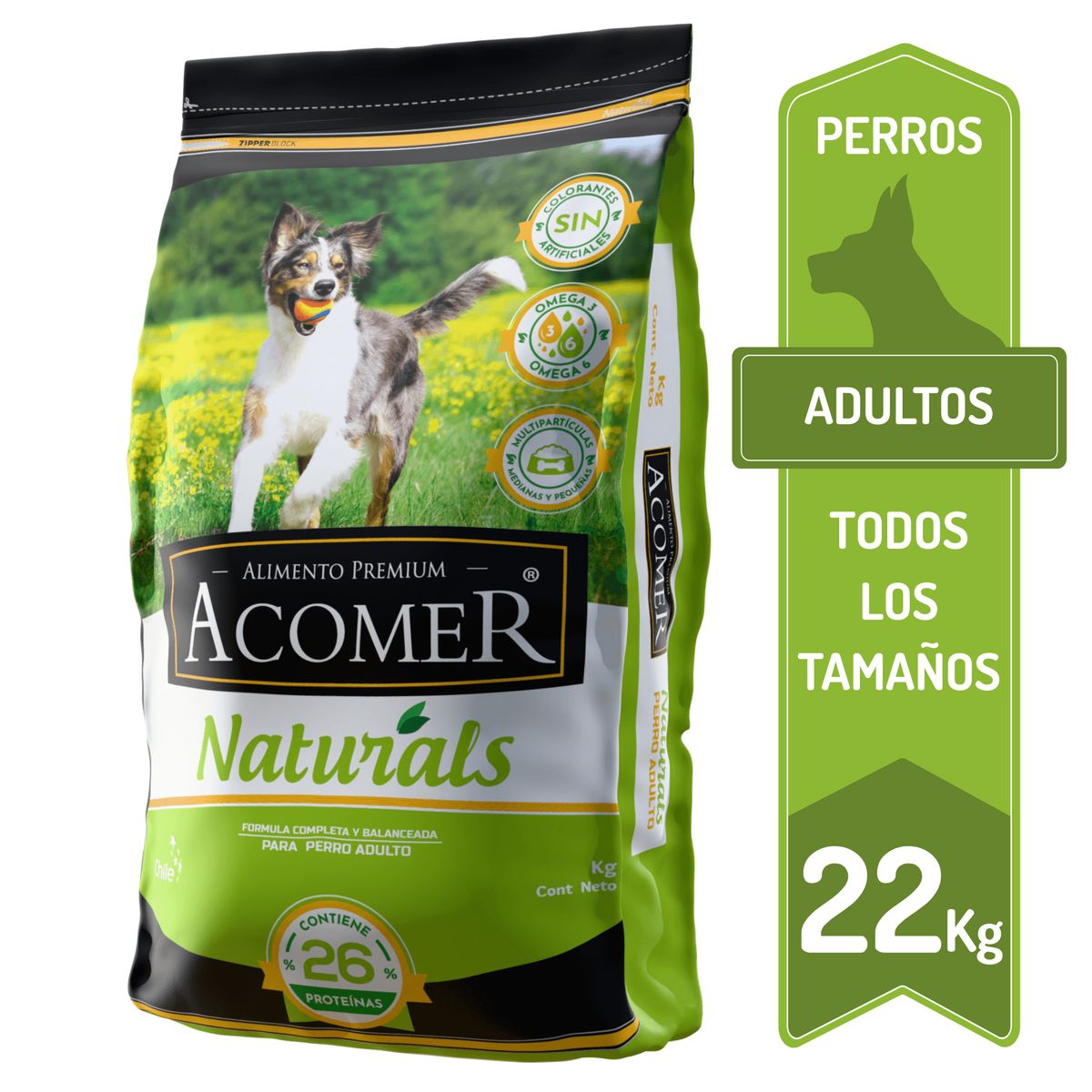 TRESKO - Alimento Acomer Naturals perro adulto 22Kg