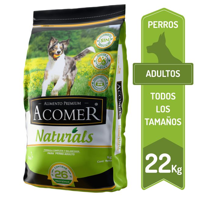 TRESKO - Alimento Acomer Naturals perro adulto 22Kg