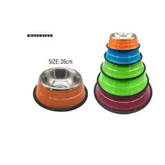 GENERICO - Bowl Para Perro Comida Colores Surtidos 26cm