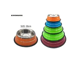 GENERICO - Bowl Para Perro Comida Colores Surtidos 30cm