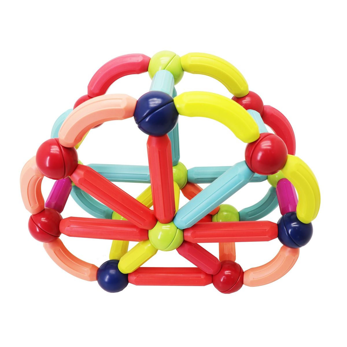 MAGNESCAPE - Juguete Bastones Magnéticos de Construcción - 92 Piezas