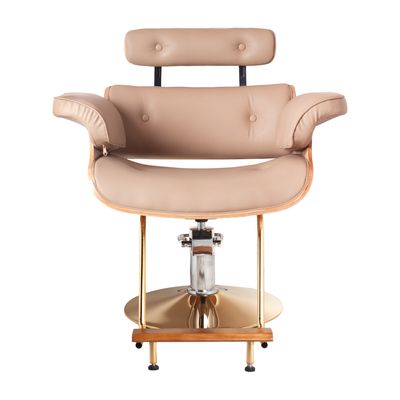 Imagen 2 del producto Silla de peluquería hidráulica nude con madera