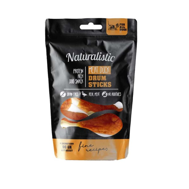 NATURALIST - Naturalistic Snack Meat Premium Trutros de Pato 90gr