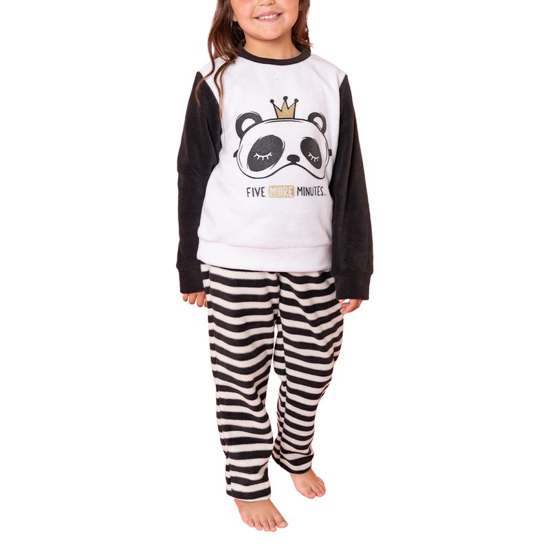 BAZIANI - Pijama Micropolar Niña 7298