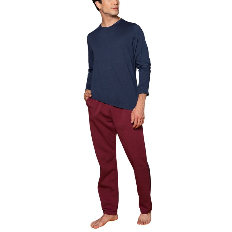 BAZIANI - Pijama Franela Hombre 9157