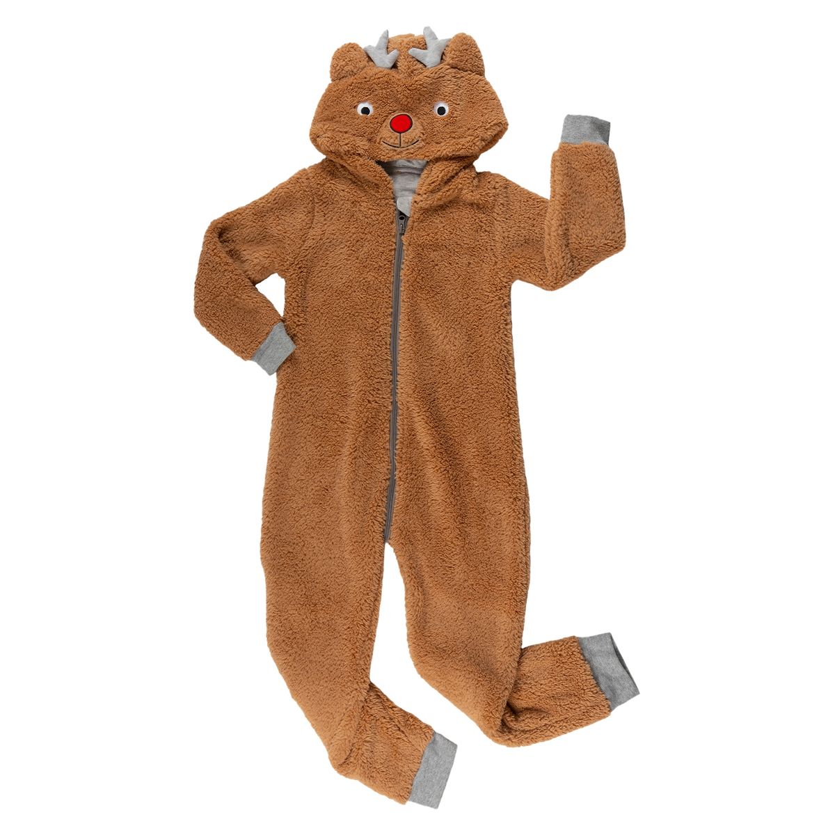 BAZIANI - Pijama Enterito Polar Reno Niño 7294