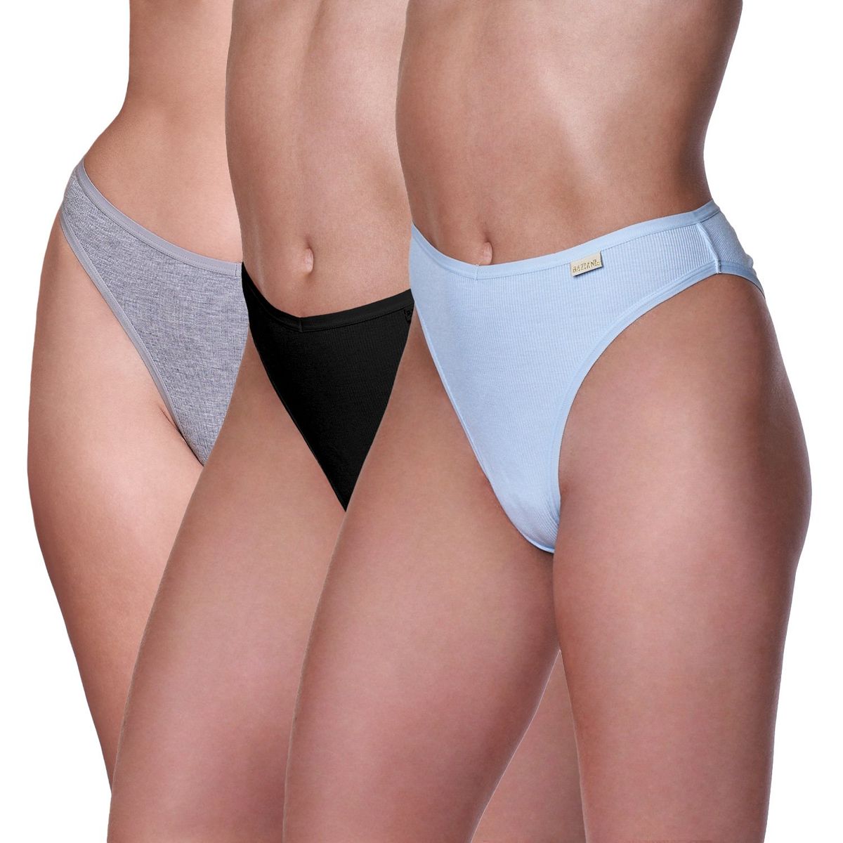 BAZIANI - Pack 3 Calzones Hikini Algodón 20548.-