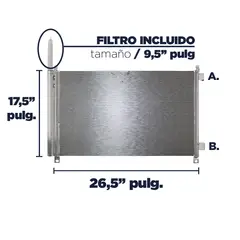 AMERICAN AIR - Condensador de AC para NISSAN ROGUE 20-14