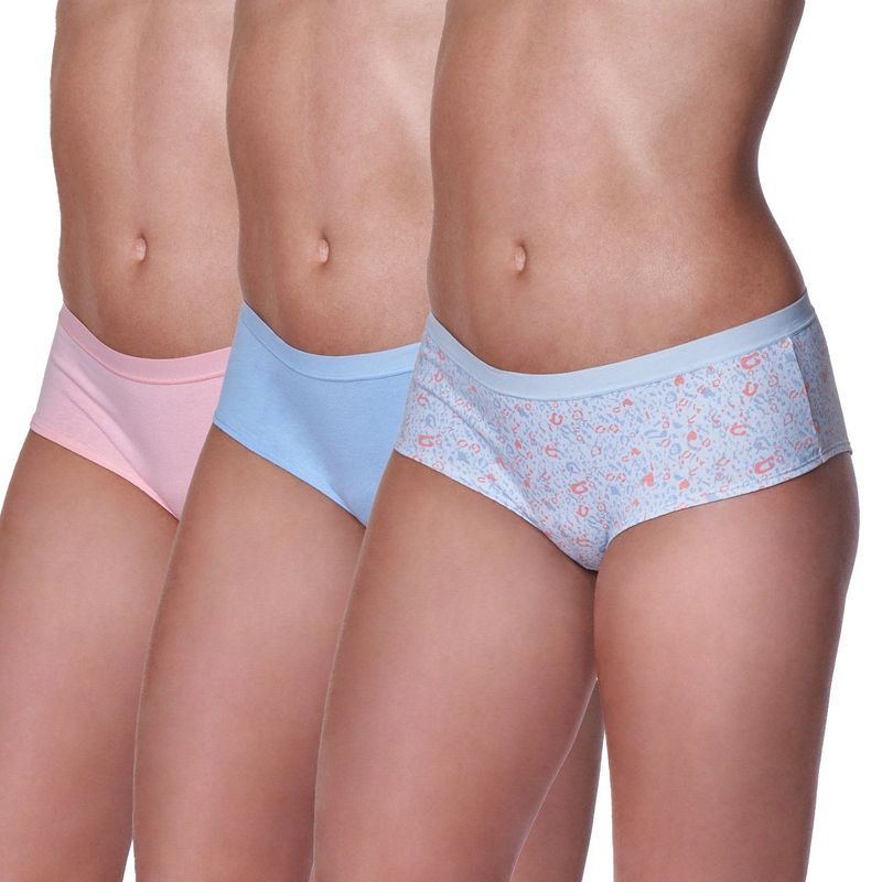 BAZIANI - Pack 3 Calzones Pantaleta Algodón Lycra 20560