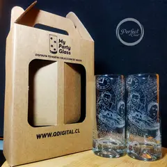 PERFECT CLASS - Set 2 Vasos Volver Al Futuro 450 ml Perfect Class®