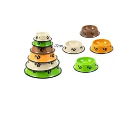 GENERICO - Bowl Para Perro Comida Colores Surtidos 22cm