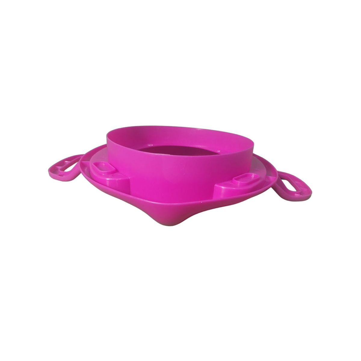 BABYLUNA - Adaptador para WC Suave y Acolchonado con Asas Bebé Rojo