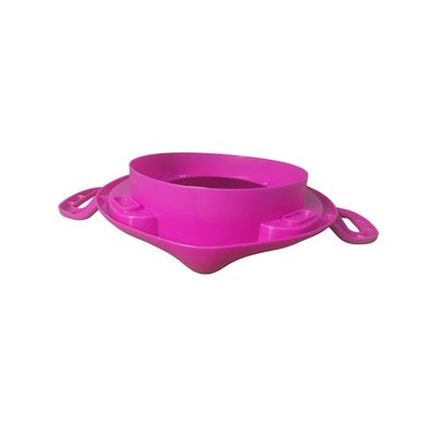 Imagen 2 del producto Adaptador para WC Suave y Acolchonado con Asas Bebé Rojo