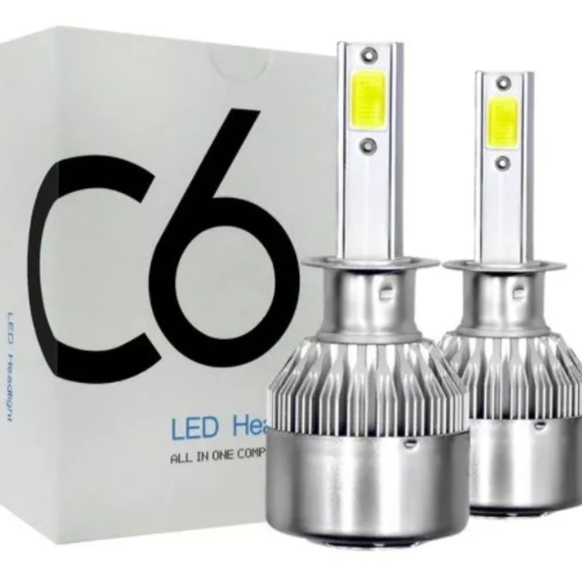 GENERICO - Kit Turbo De Foco Led H7 3800lm 36w Luz Blanca