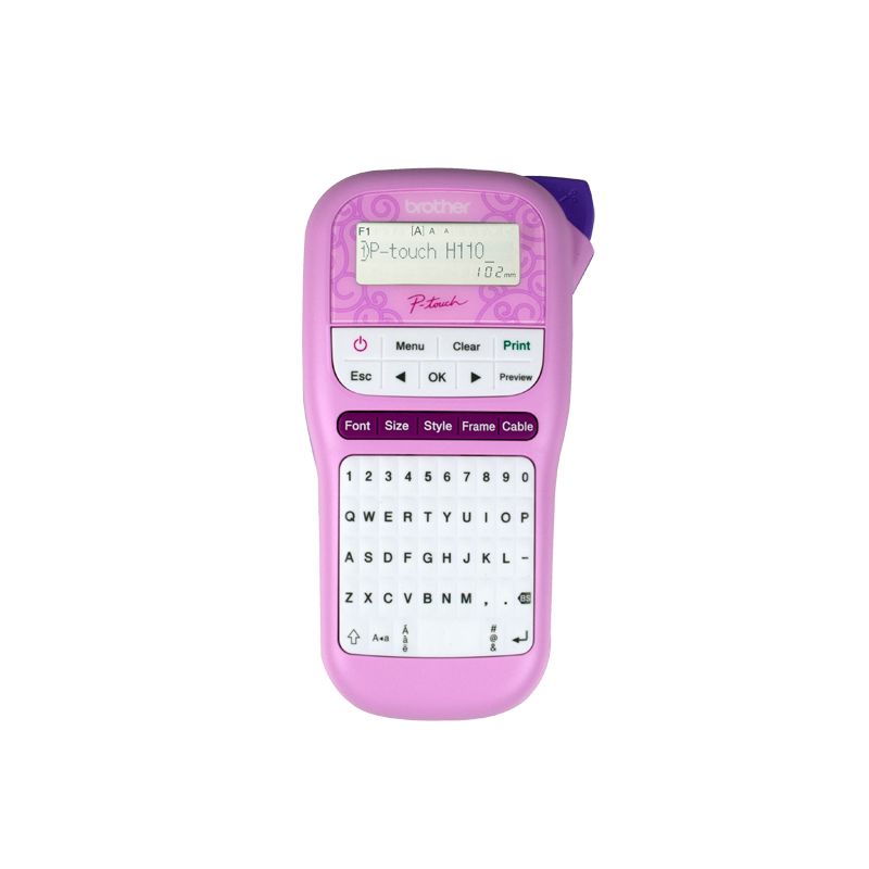 BROTHER - Rotuladora Brother Pt-h110pk Rosa Ptouch Pth110 