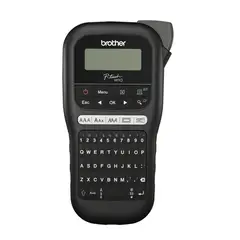 BROTHER - Impresora portátil rotuladora PTH110 negra