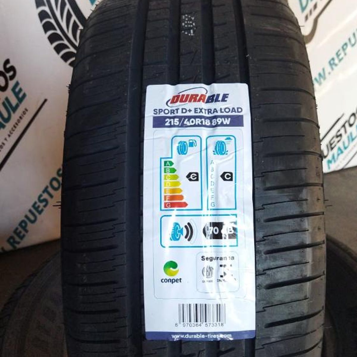 DURABLE - Neumatico 21540 R18 Durable Sport+d Ht 89w DURABLE