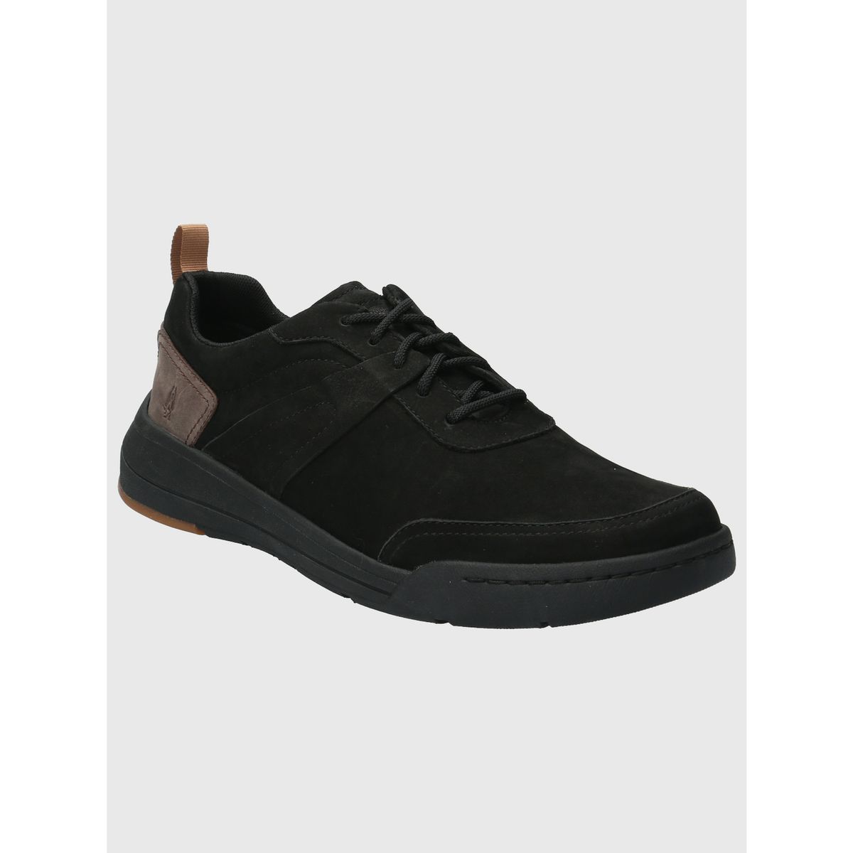 HUSH PUPPIES - Zapatilla Cuero Hombre Molt Negro HUSH PUPPIES