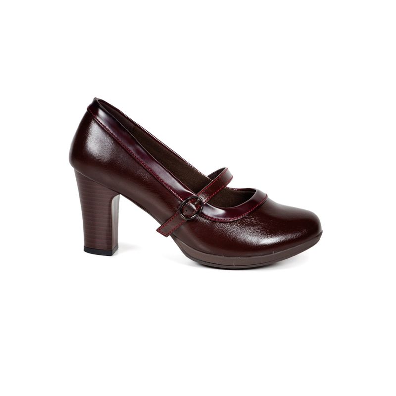 BEGOÑA - Zapato de Cueca Landy Burdeo BEGOÑA