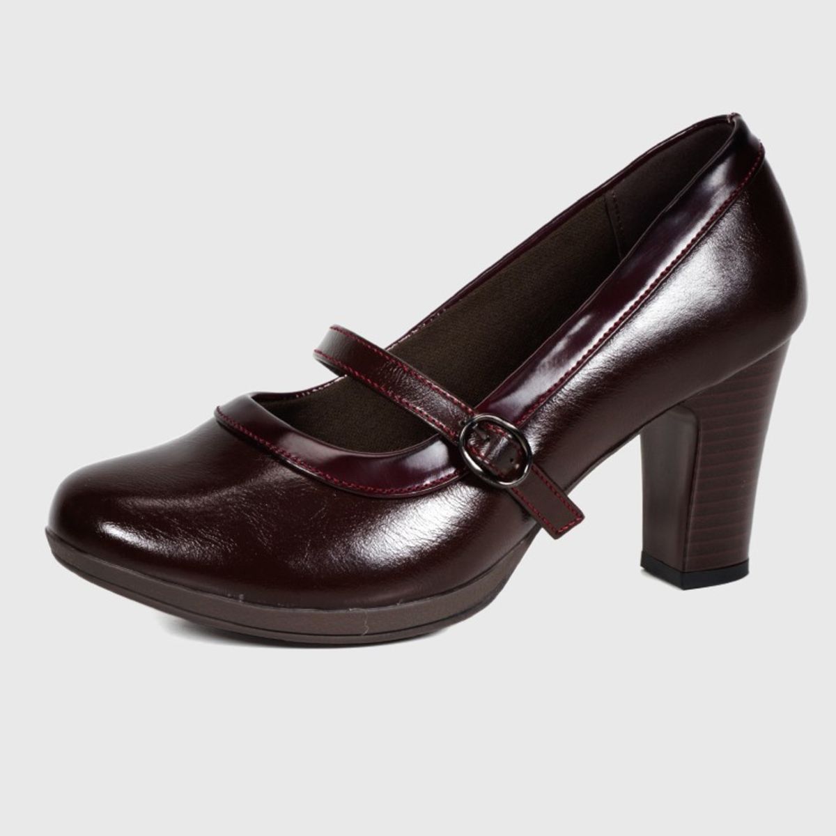 BEGOÑA - Zapato de Cueca Landy Burdeo BEGOÑA