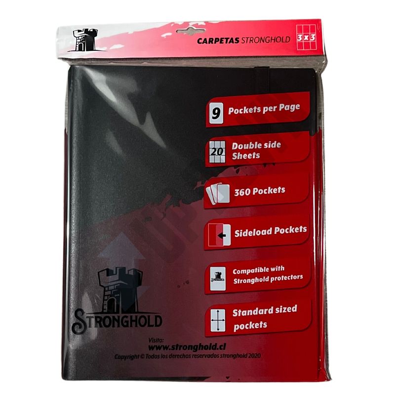 STRONGHOLD GAMES - Carpeta Album Stronghold 360 Bolsillos