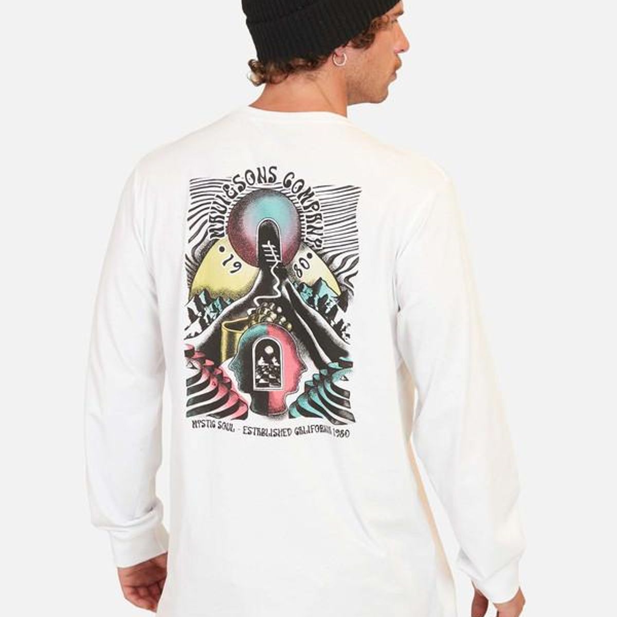 MAUI AND SONS - Polera 5P635 Blanco Hombre Maui And Sons