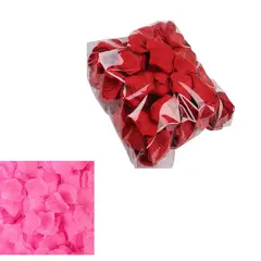 SM - Pack 2000 Petalos Rosas Decorativa Romántica Rojo o Rosado
